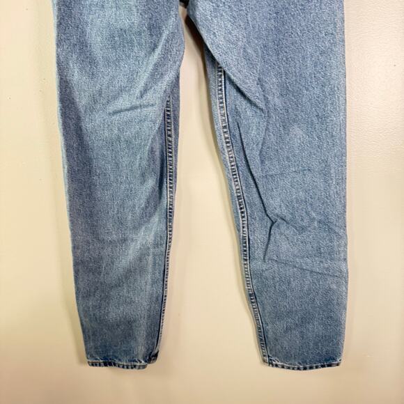 VTG Levis 550 Relaxed Fit Tapered Leg Jeans Mens W30 L32 Light Wash Y2K 1996 - Picture 9 of 12